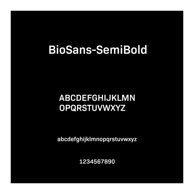 BioSans-SemiBold