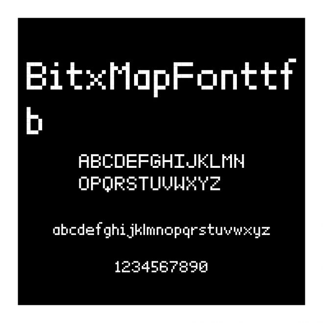 BitxMapFonttfb