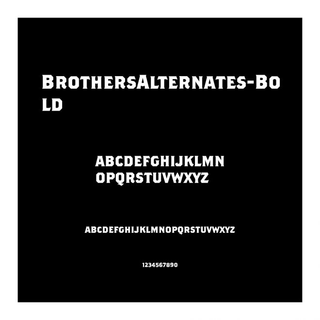 BrothersAlternates-Bold