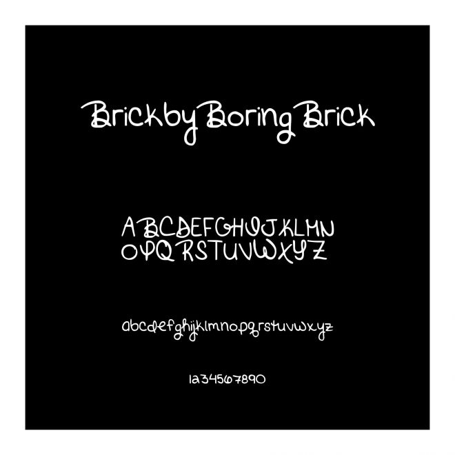 BrickbyBoringBrick