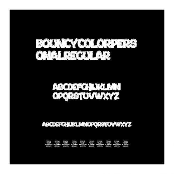 BouncyColorPERSONALRegular