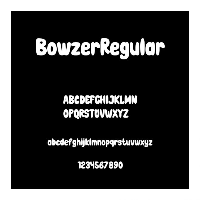 BowzerRegular