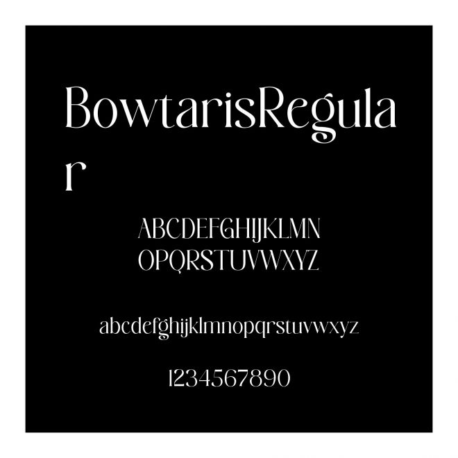 BowtarisRegular