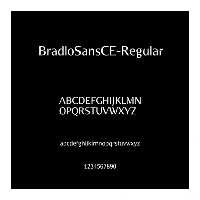 BradloSansCE-Regular