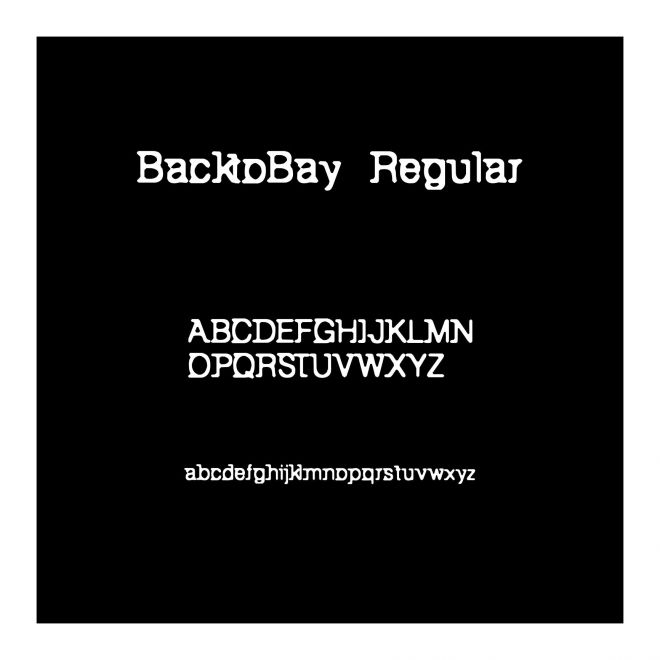 BacktoBay6Regular