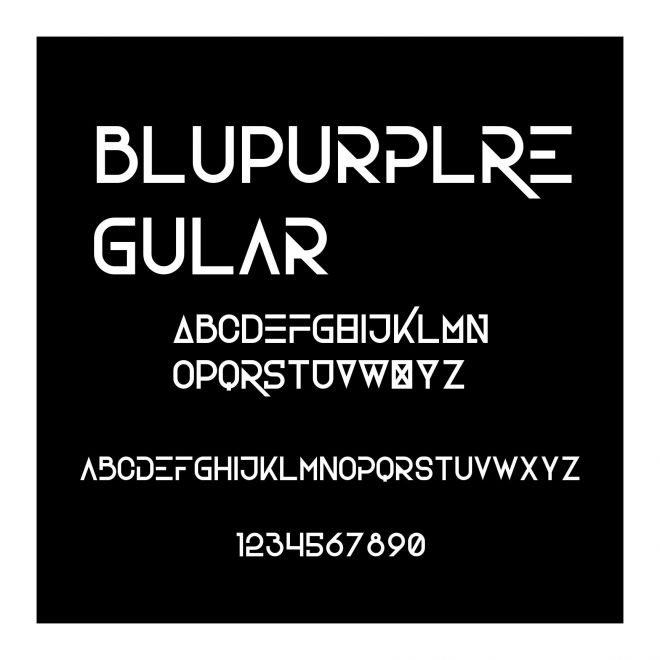 BluPurplRegular
