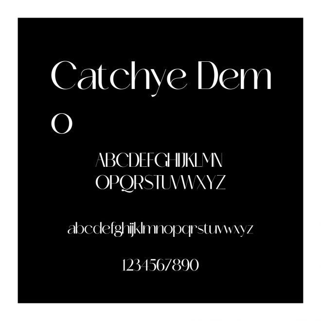 Catchye Demo