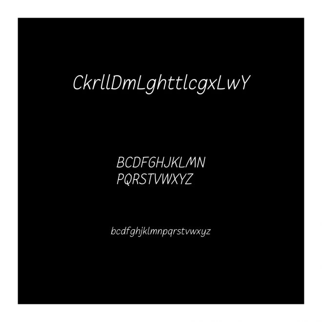 CakerolliDemoLightItalic-gxLwY