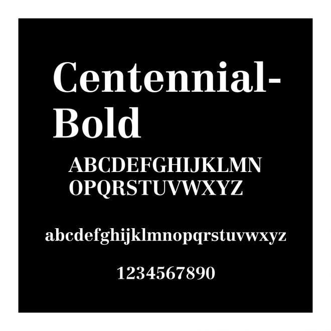 Centennial-Bold