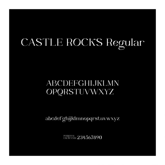 CASTLE ROCKS Regular