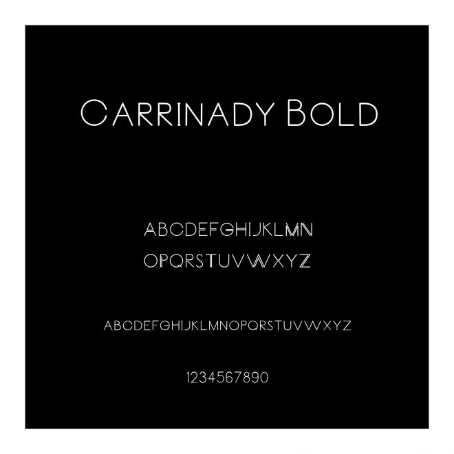 Carrinady Bold