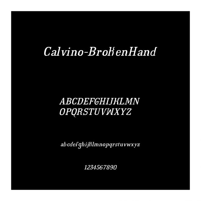 Calvino-BrokenHand