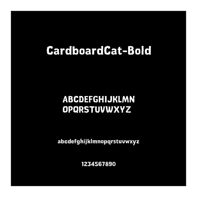 CardboardCat-Bold