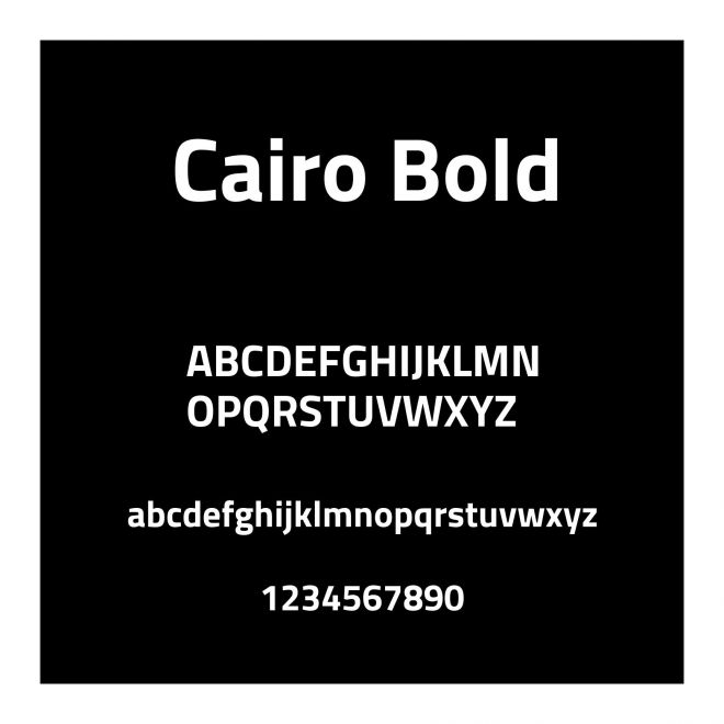 Cairo Bold