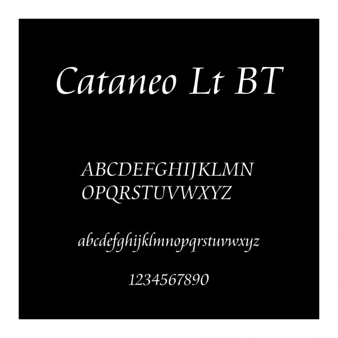 Cataneo Lt BT