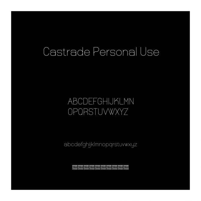 Castrade Personal Use