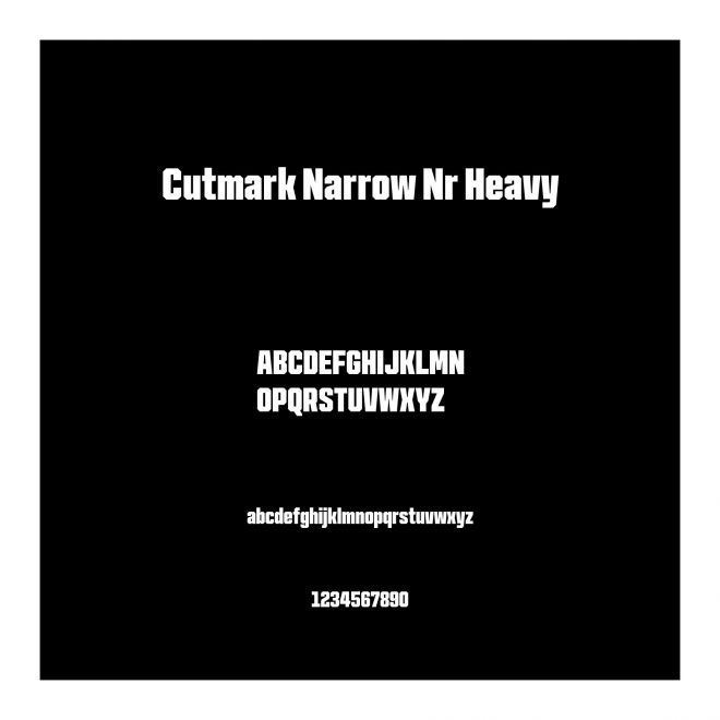 Cutmark Narrow Nr Heavy