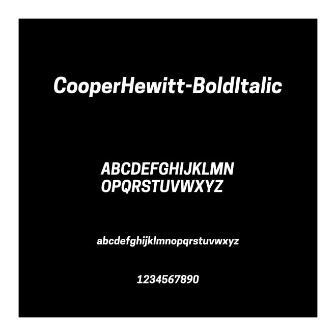 CooperHewitt-BoldItalic