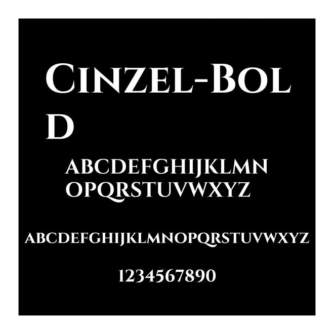 Cinzel-Bold