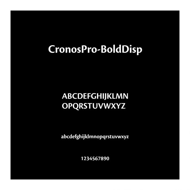 CronosPro-BoldDisp