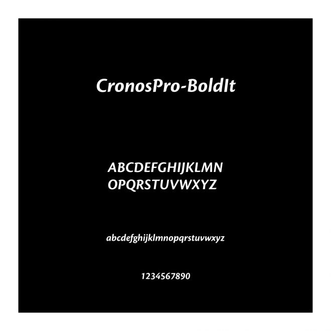 CronosPro-BoldIt
