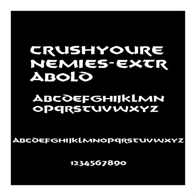 CrushYourEnemies-ExtraBold