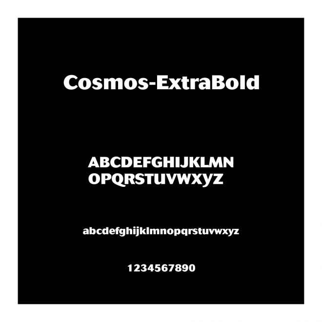 Cosmos-ExtraBold