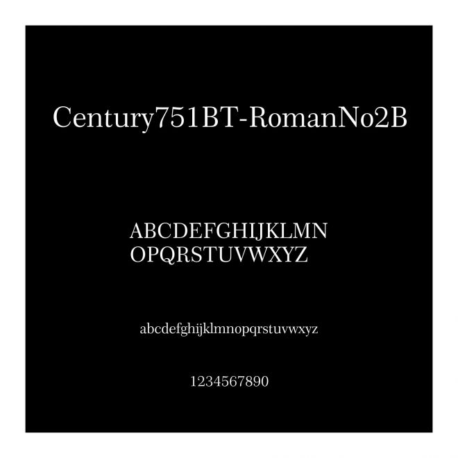 Century751BT-RomanNo2B