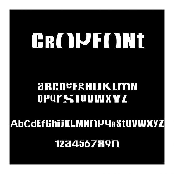 CropFont