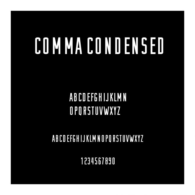 Comma Condensed