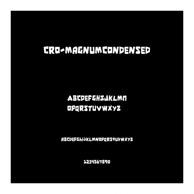 Cro-MagnumCondensed