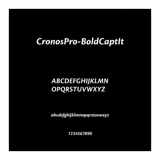 CronosPro-BoldCaptIt