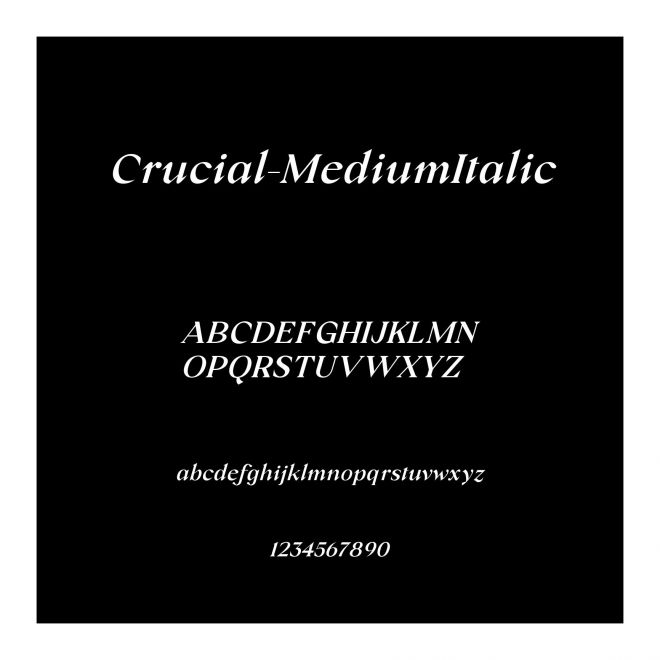 Crucial-MediumItalic