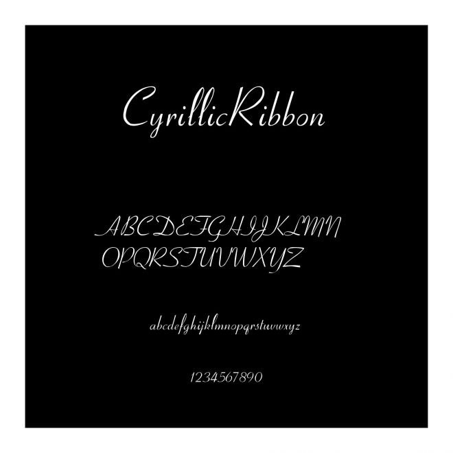 CyrillicRibbon