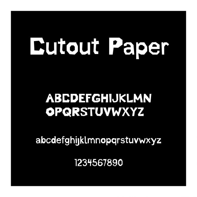 Cutout Paper