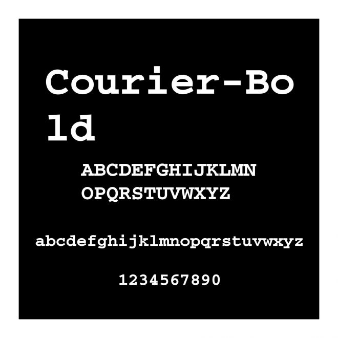Courier-Bold