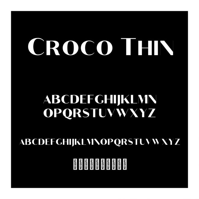Croco Thin