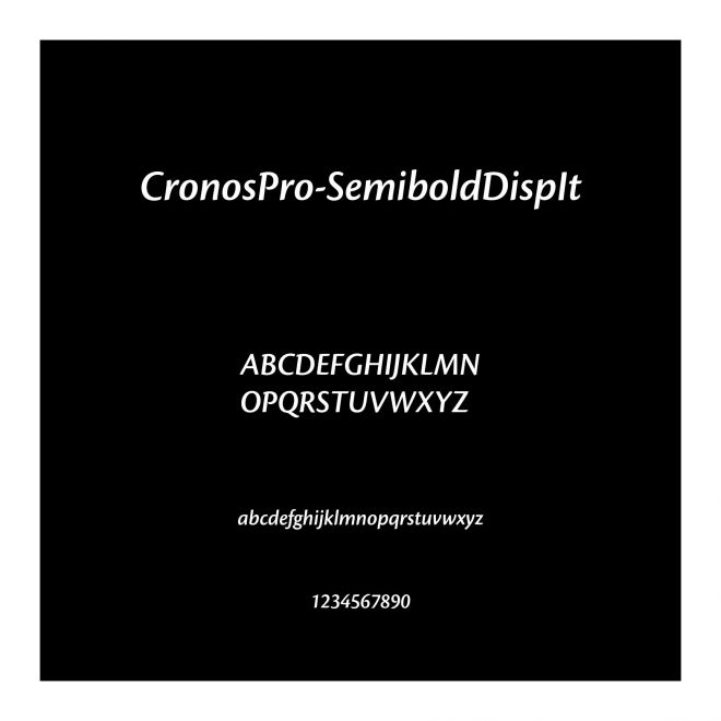 CronosPro-SemiboldDispIt