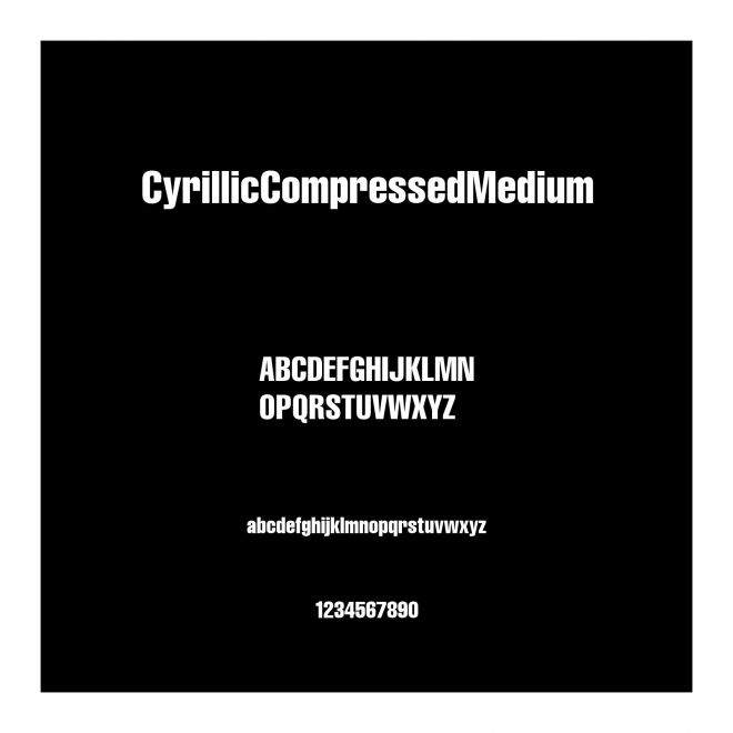CyrillicCompressedMedium