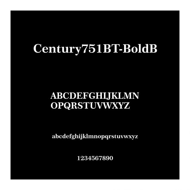 Century751BT-BoldB
