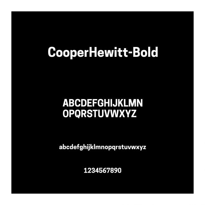CooperHewitt-Bold