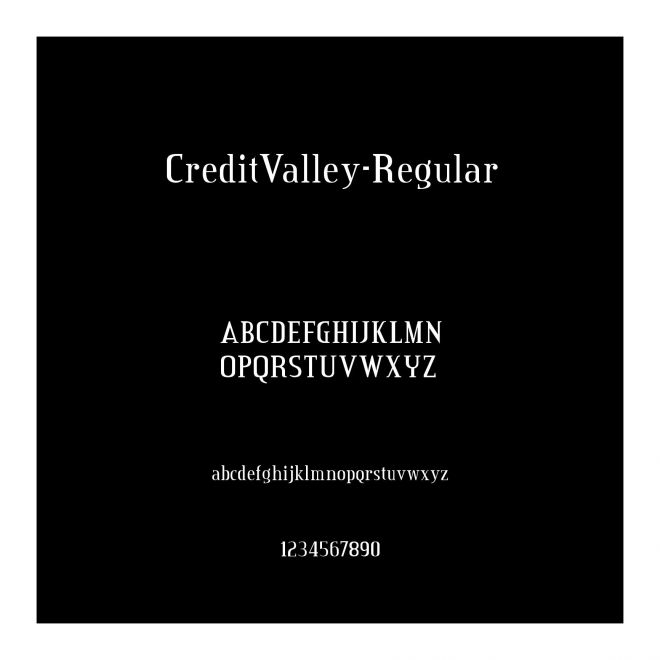 CreditValley-Regular