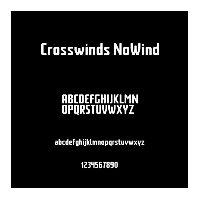 Crosswinds NoWind