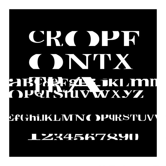CropFontXtra