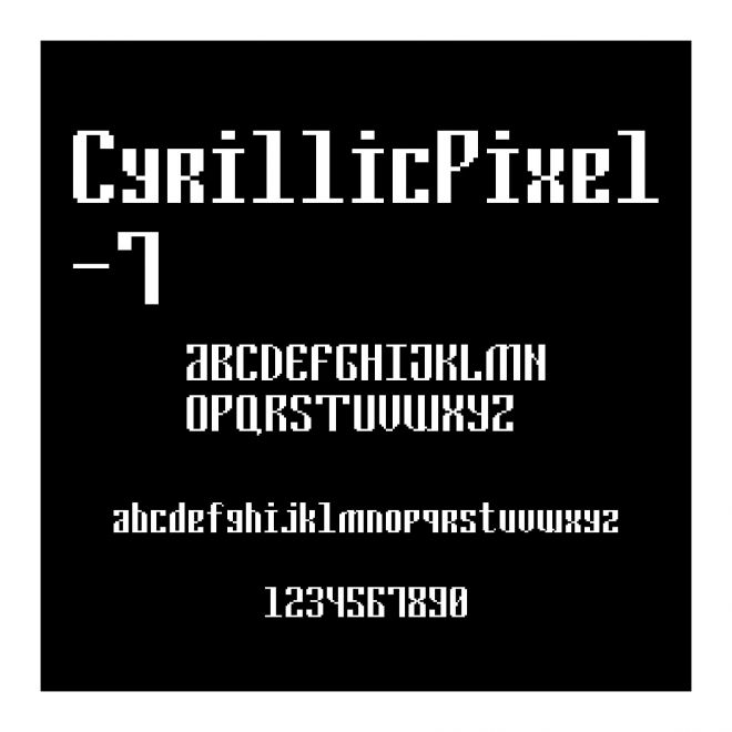 CyrillicPixel-7
