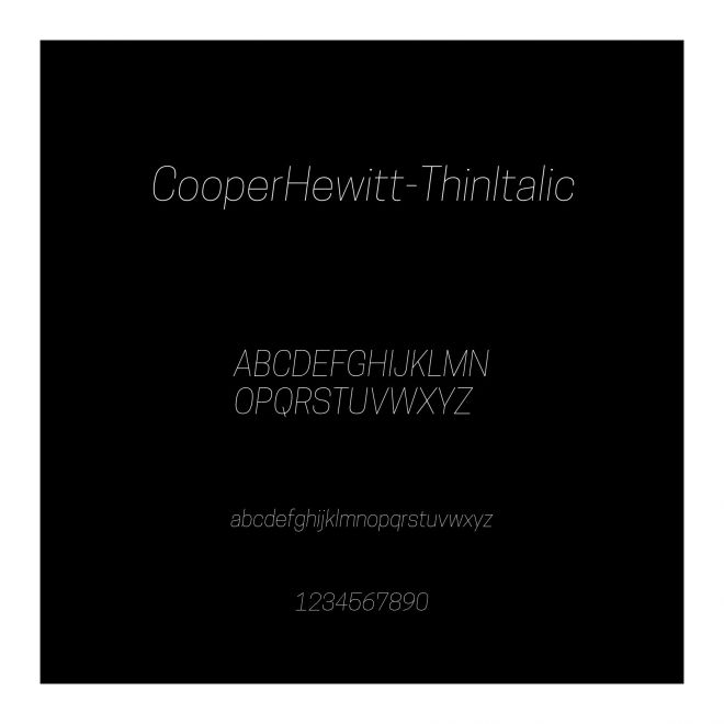 CooperHewitt-ThinItalic