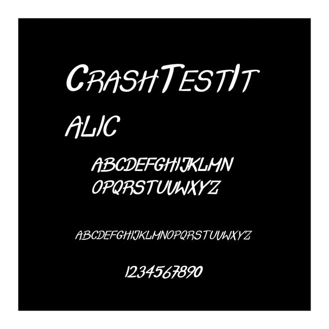 CrashTestItalic