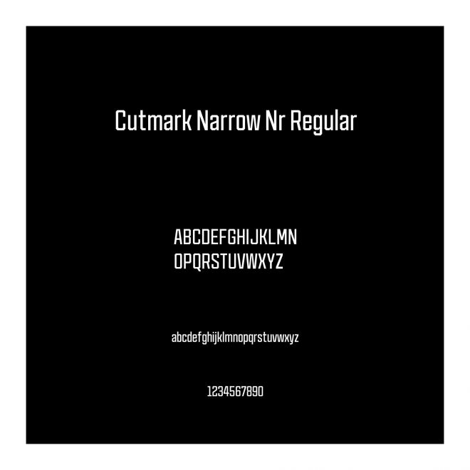 Cutmark Narrow Nr Regular