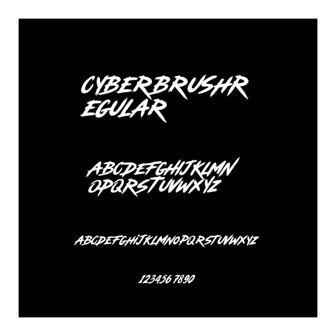 CyberBrushRegular