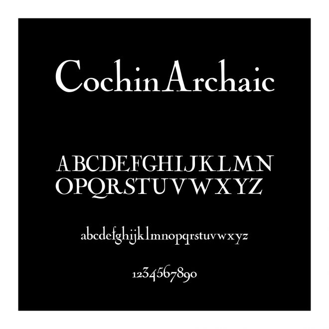 CochinArchaic